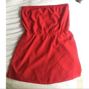 EXPRESS strapless dress